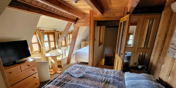 Apartmán s možností dvou přistýlek s výhledem do údolí