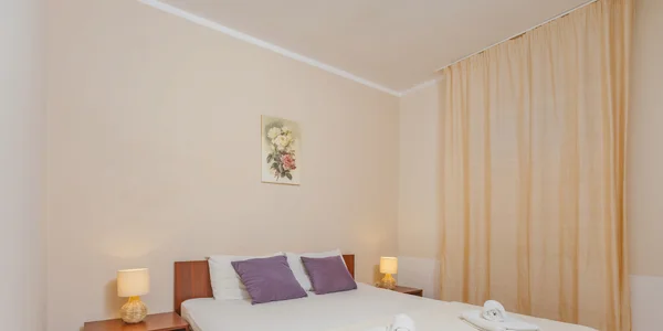 Apartmán s jednou spálňou a zdieľaným balkónom