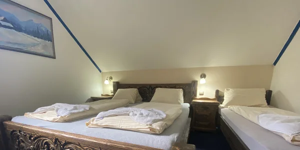 Třílůžkový pokoj s přistýlkou