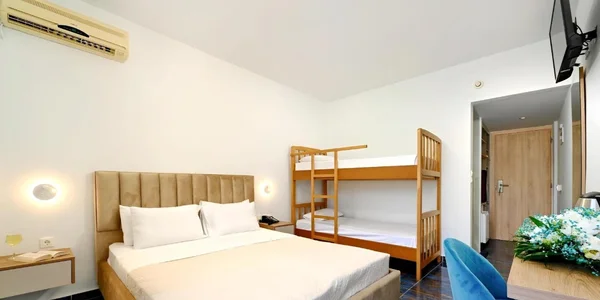 Rodinný pokoj, výhled na moře (23 m²)