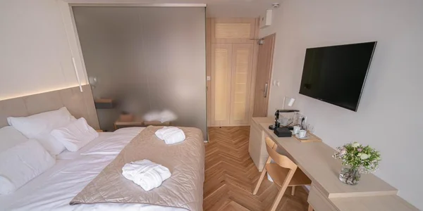 Dvoulůžkový pokoj s terasou č. 202 (24 m²)