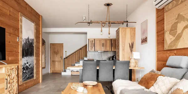 Apartmán Folk so záhradou a saunou (120 m²)