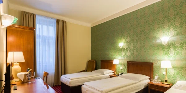Dvoulůžkový pokoj Standard s manželskou postelí nebo oddělenými lůžky (16 m²)