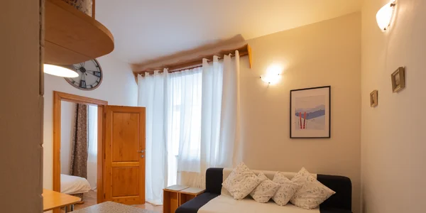 Apartmán u potoka s terasou