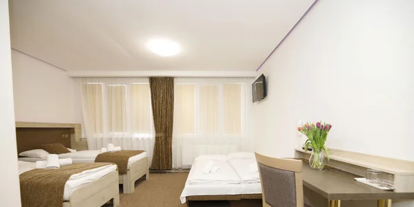 Dvoulůžkový pokoj s přistýlkou (12 m²)