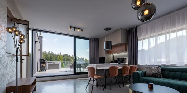 1-spálňový apartmán s vírivkou (60 m²)