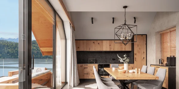 Apartmán Modern s terasou a saunou (160 m²)