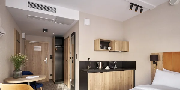 Apartmán Comfort ve vedlejší budově (22 m²)