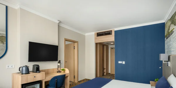 Propojený pokoj Superior s výhledem na rameno Dunaje (40 m²)