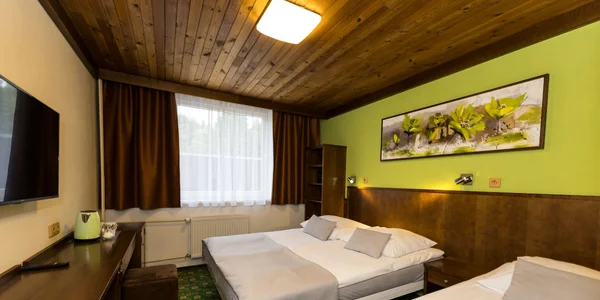 Třílůžkový (manželská postel + lůžko) (23 m²)