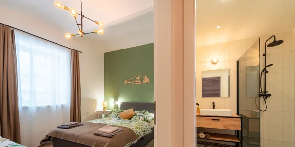 Jesenický Apartmán s venkovním privátním wellness v ceně