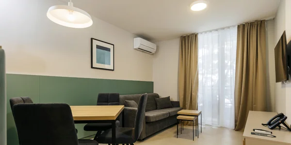 Rodinný apartmán Superior s balkonem a výhledem na moře (35 m²)