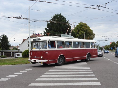Podzimní pardubický festival – jízdy historických trolejbusů