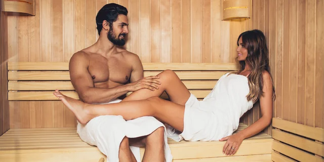 Privátní sauna a vstup do krytého bazénu pro 2–4 osoby