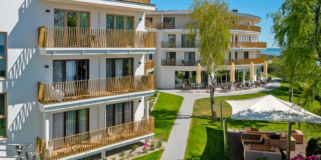 Pobyt pri Baltskom mori s raňajkami a neobmedzeným wellness: luxusný hotel pár metrov od mora