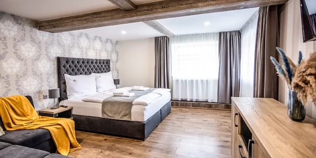 Moderní apartmány v Demänovské dolině: možnost wellness a polopenze ve 4* hotelu