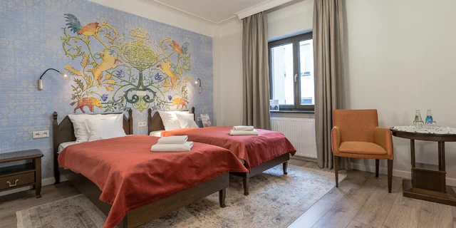 Boutique hotel v židovskej štvrti Kazimierz na skok od centra Krakova s raňajkami či polpenziou