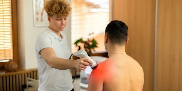 Zbohom bolesti chrbta: Kombinovaná terapia s rázovou vlnou, masážou a regeneráciou