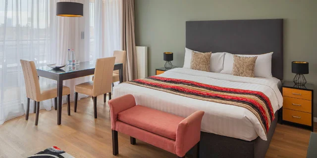 Oceňovaný rodinný apartmánový hotel v Budapešti: priestranné apartmány s terasou aj raňajkami