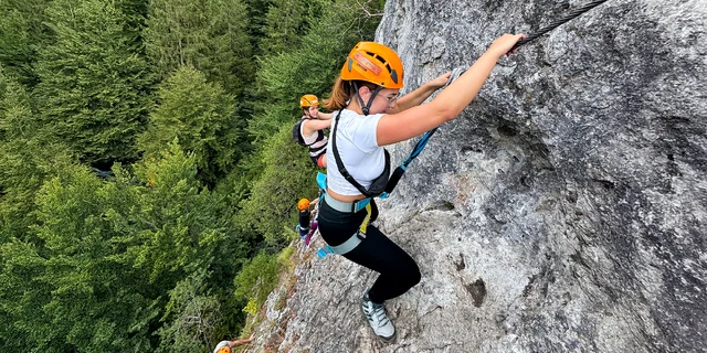Via ferrata Dve veže Liptovské Revúce: skupinový ferratový kurz so sprievodcom