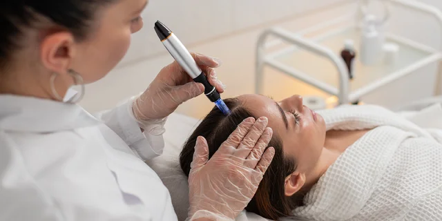 Vlasová mezoterapia mikroihličkovaním: podpora rastu a zdravia vlasov