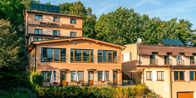 Kúpeľné Bojnice v penzióne Maxim: Raňajky alebo polpenzia, vstup do wellness