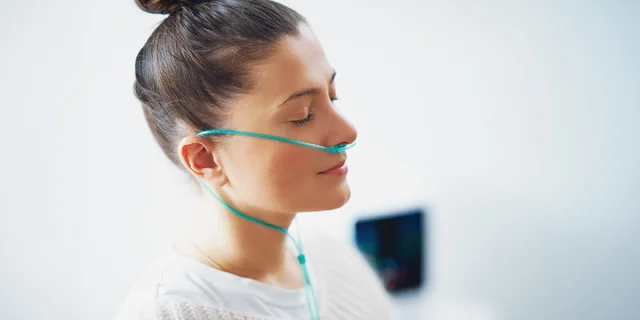 Lokálna kryoterapia alebo oxygenoterapia - inhalácia kyslíka