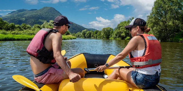 Splav rieky Orava v kanoe alebo rafte - na výber 2 trasy rôznej náročnosti
