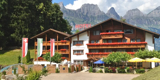 Švýcarské Alpy: hotel s výhledem na jezero Walensee, polopenze, wellness i 1 noc zdarma