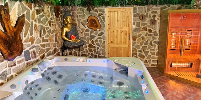 Privátní wellness pro 2 osoby: 2, 3 hod. i celá noc vč. nápojů či prosecca