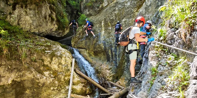 Martinské hole alebo Kyseľ: Ferrata s certifikovaným inštruktorom