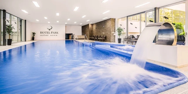 Exkluzívny pobyt v Piešťanoch: 4* Hotel Park s wellness, polpenziou a procedúrou