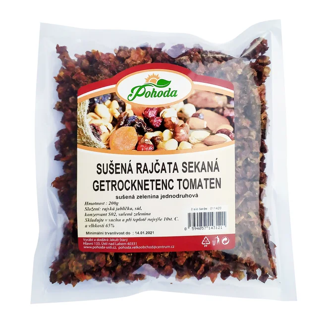 Sušená rajčata sekaná, 200 g