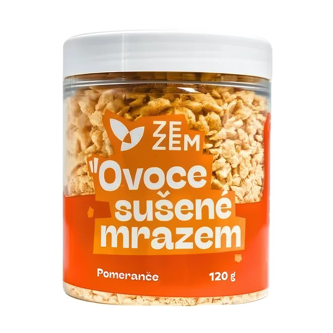 Pomeranče sušené mrazem