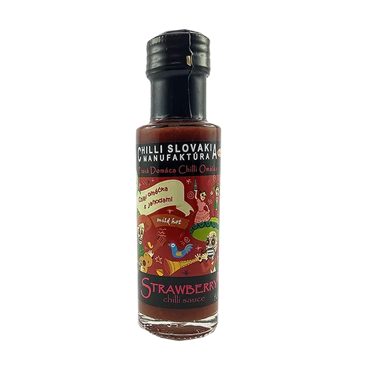 100 ml Strawberry chilli omáčka s jahodami