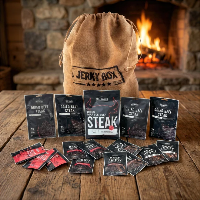 Jerkybox pytel Hovězí super pack - XL