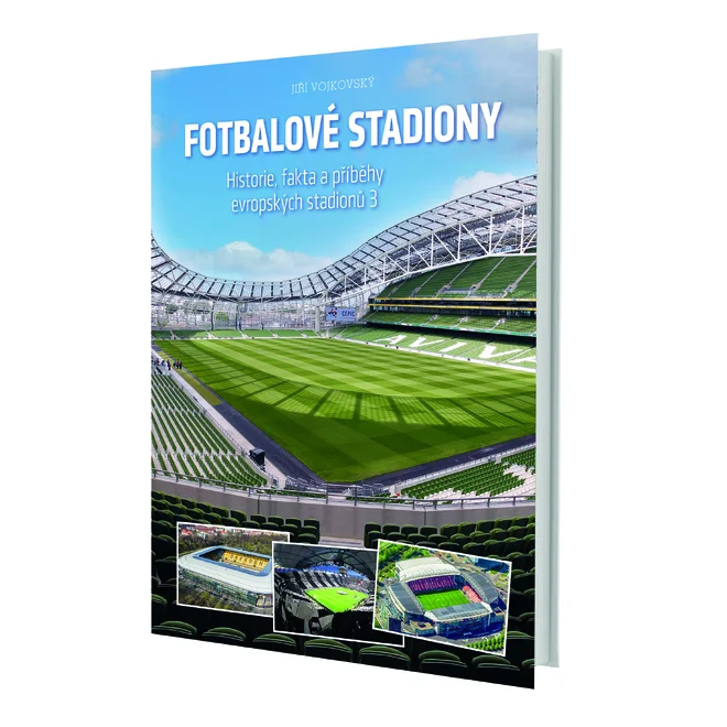 Kniha Fotbalové stadiony 3