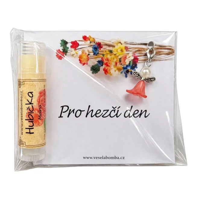 4,5 ml Balzam na pery s príveskom "Pre krajší deň"