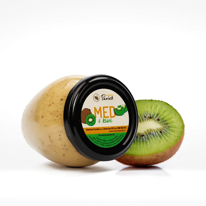 Pastovaný med českej výroby (kiwi)