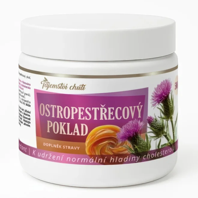 Ostropestřecový poklad s ručně vyráběným karamelem, 500 g