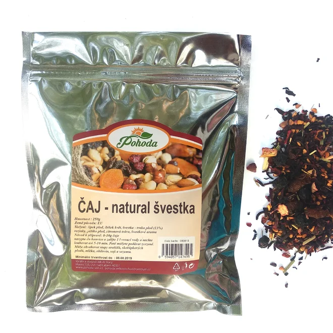 250 g Sypaný čaj Natural (slivka)