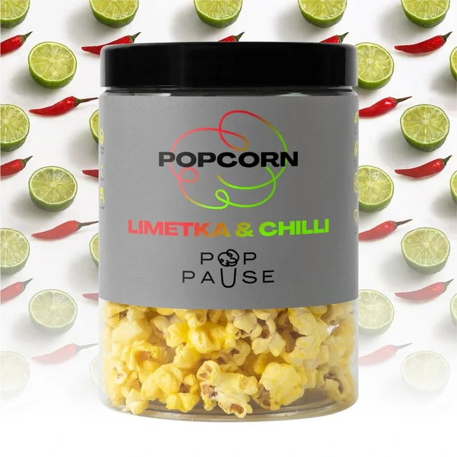 Popcorn Limetka & Chilli