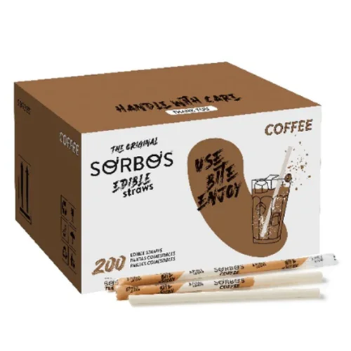 200 x 8 g Balenie jedlých ovocných slamiek SORBOS