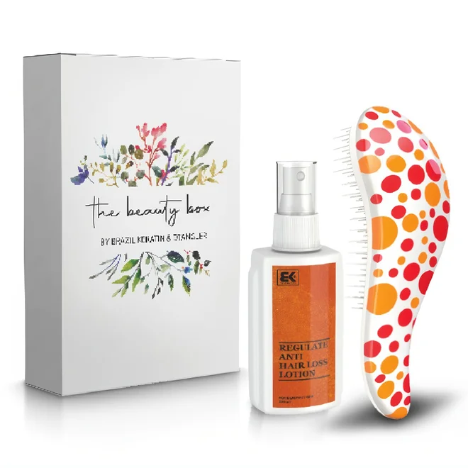 Beauty box – Lotion Loss + kartáč Dtangler Red Point