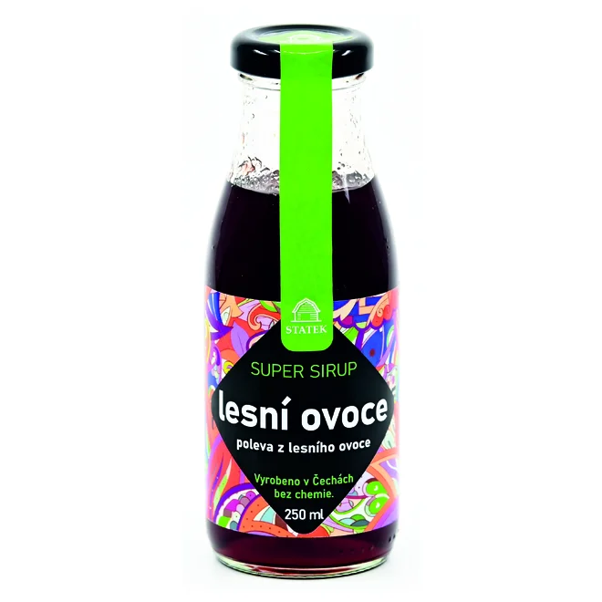Super sirup z lesního ovoce, 250 ml