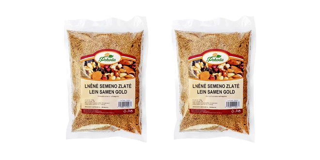 2 x 500 g Ľanové semienko