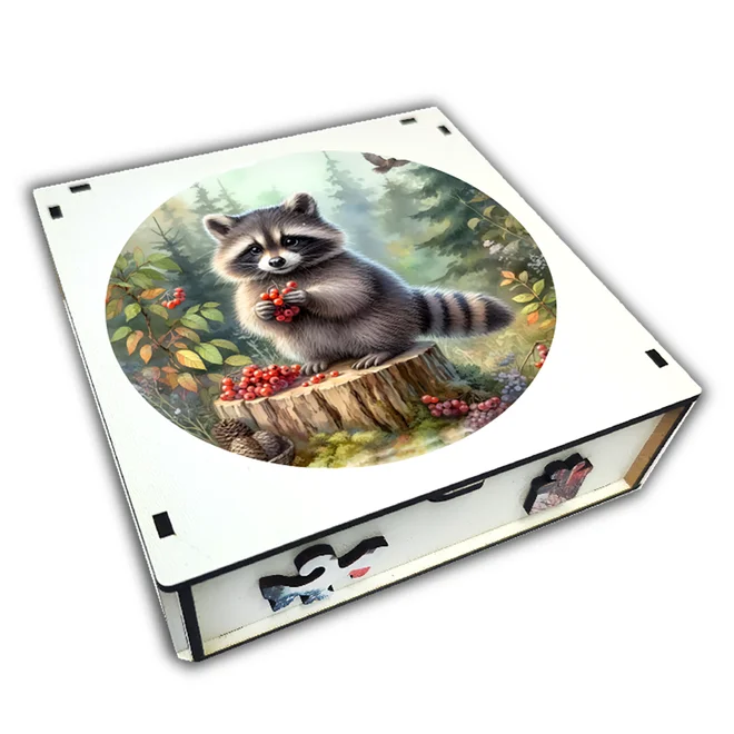 Puzzle 27 cm v krabičce –⁠⁠⁠⁠⁠⁠ mýval