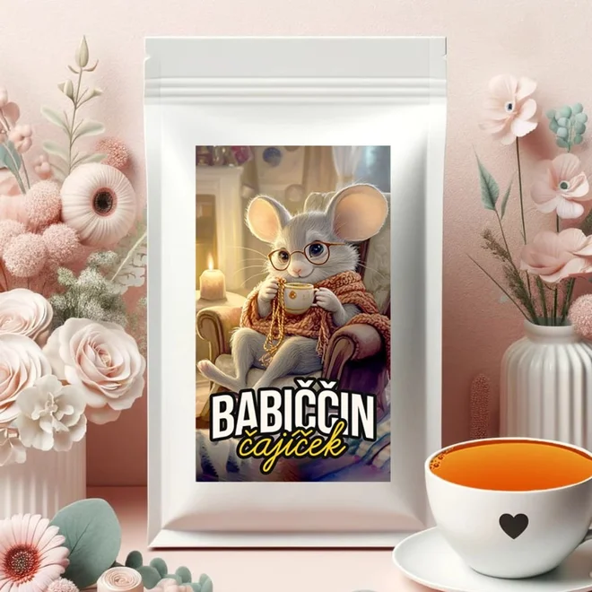 Exkluzivní čajíček - Babiččin čajíček myška
