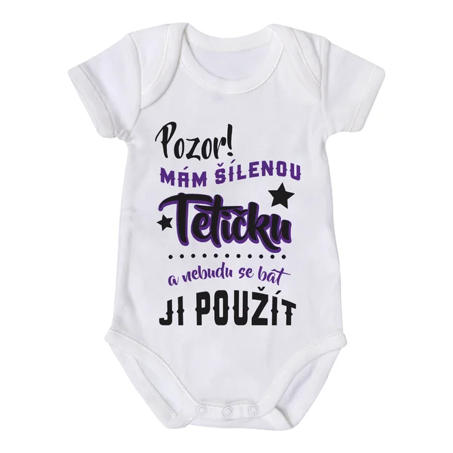 "Pozor! Mám šílenou tetičku."