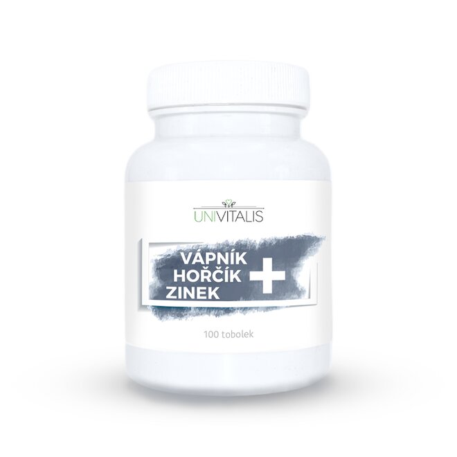 Vápník, hořčík, zinek - 100 tbl.